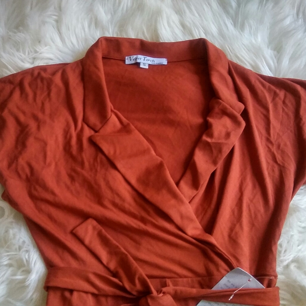 Velvet Torch Wide Leg Jumpsuit Size S - Picture 2 of 8